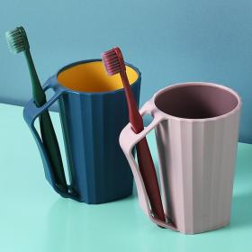 Portable mouthwash cup