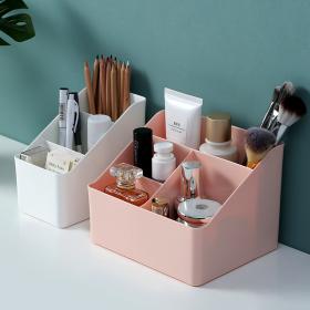 Desktop plastic storage box