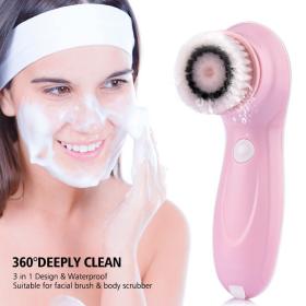 Soft bristle cleansing brush
